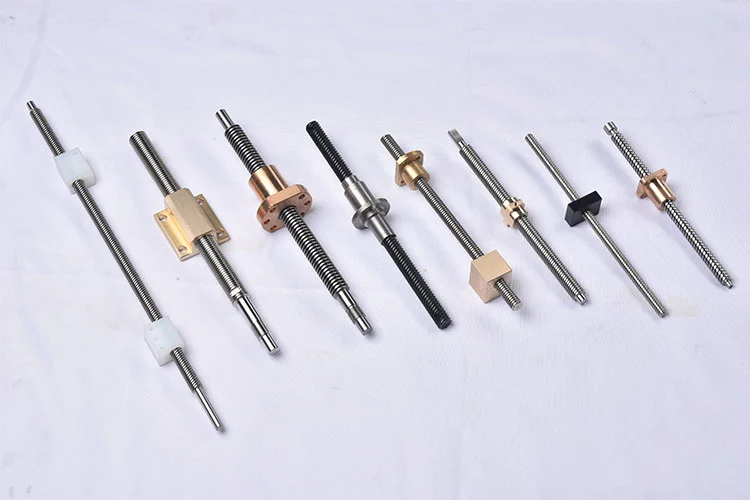 Trapezoidal Screw and Nut Set 03